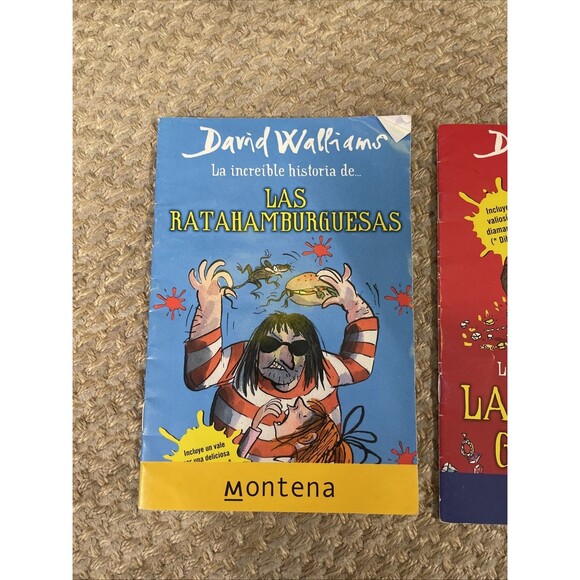 David Walliams Children’s Books Spanish Language Sample Books Promotional - Picture 2 of 5
